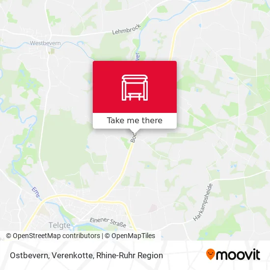Карта Ostbevern, Verenkotte