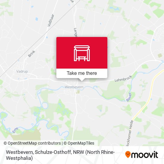 Westbevern, Schulze-Osthoff map