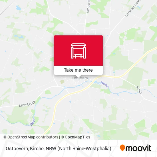 Карта Ostbevern, Kirche
