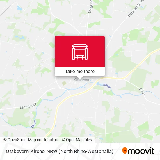 Карта Ostbevern, Kirche