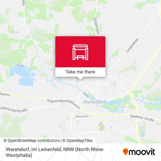 Warendorf, Im Leinenfeld map