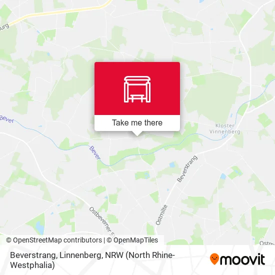 Карта Beverstrang, Linnenberg