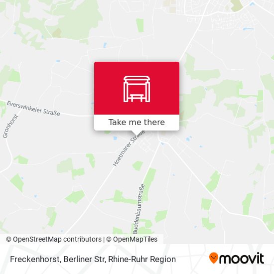 Freckenhorst, Berliner Str map