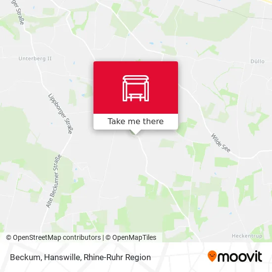 Карта Beckum, Hanswille