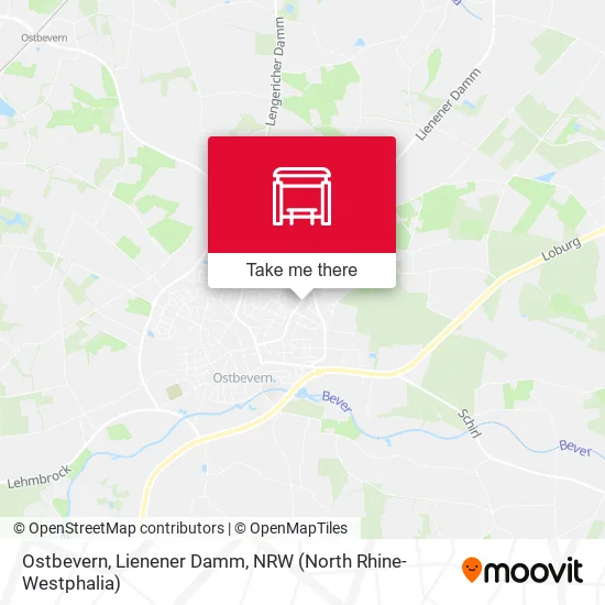 Карта Ostbevern, Lienener Damm