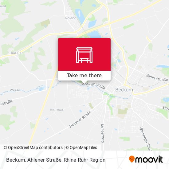 Beckum, Ahlener Straße map