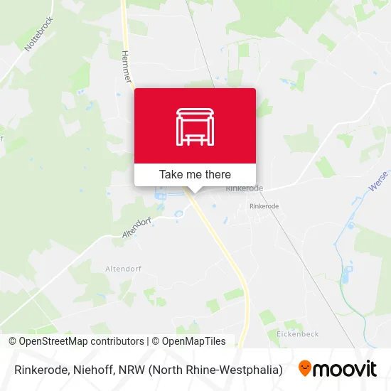Карта Rinkerode, Niehoff