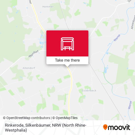 Rinkerode, Silkenbäumer map
