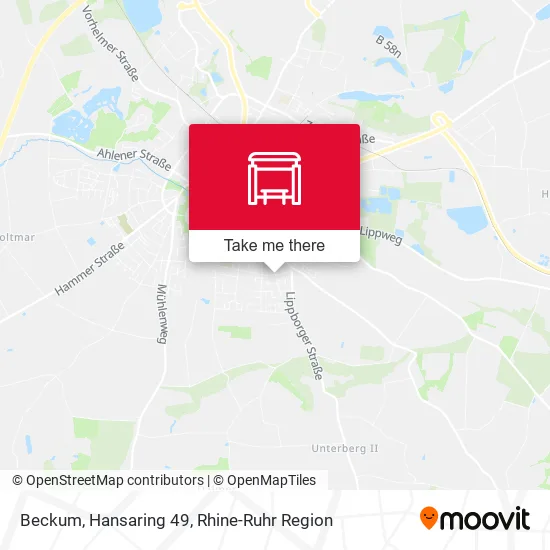 Карта Beckum, Hansaring 49