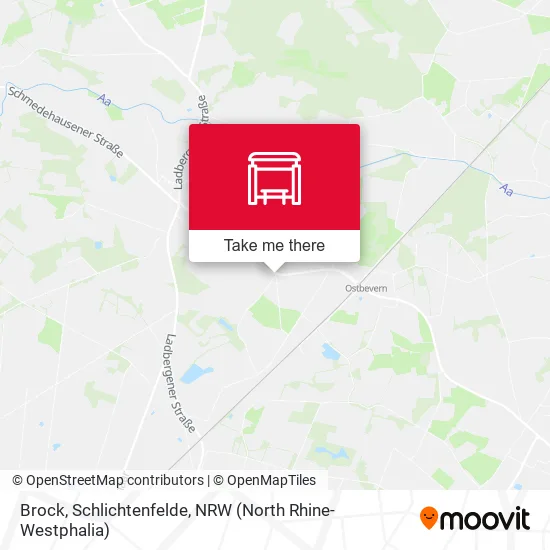 Карта Brock, Schlichtenfelde