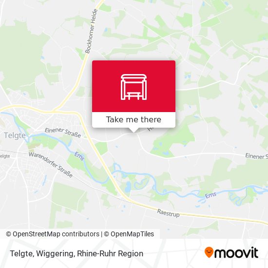Карта Telgte, Wiggering