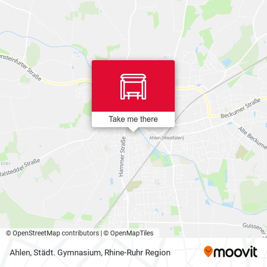 Ahlen, Städt. Gymnasium map