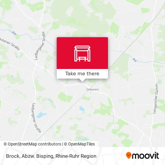 Карта Brock, Abzw. Bisping