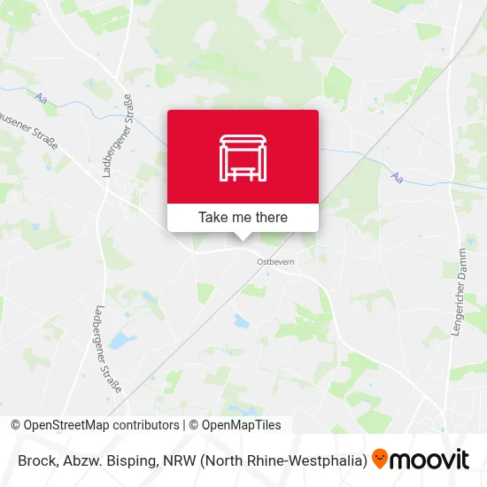 Brock, Abzw. Bisping map