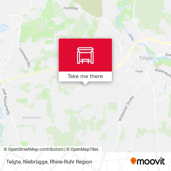 Карта Telgte, Niebrügge