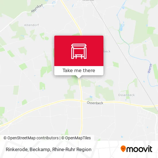 Карта Rinkerode, Beckamp