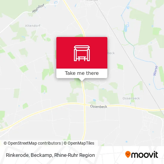 Карта Rinkerode, Beckamp