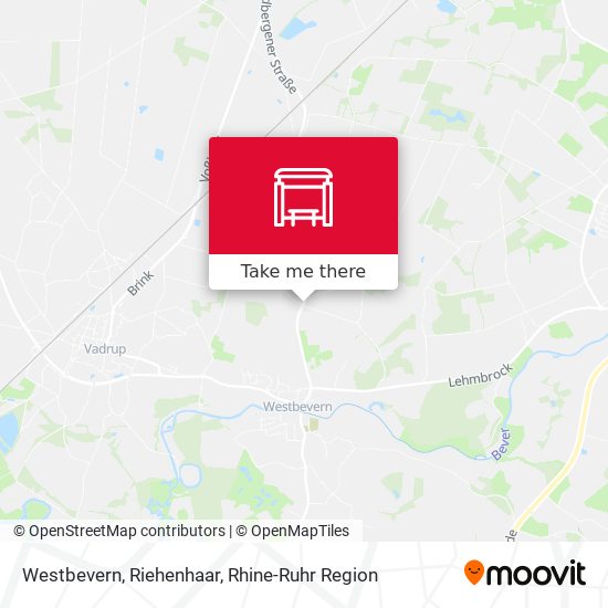 Westbevern, Riehenhaar map