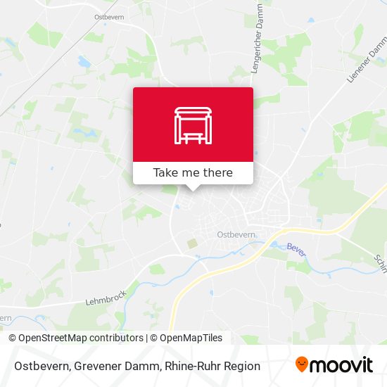 Ostbevern, Grevener Damm map
