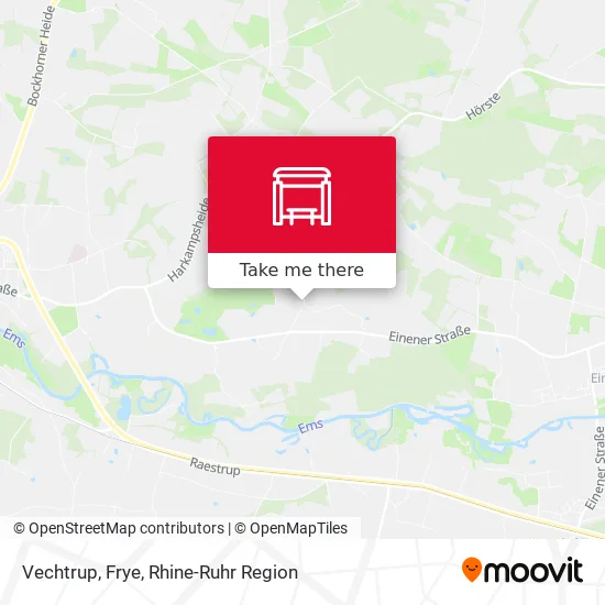 Карта Vechtrup, Frye