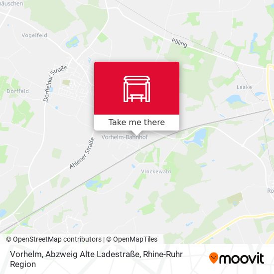 Vorhelm, Abzweig Alte Ladestraße map
