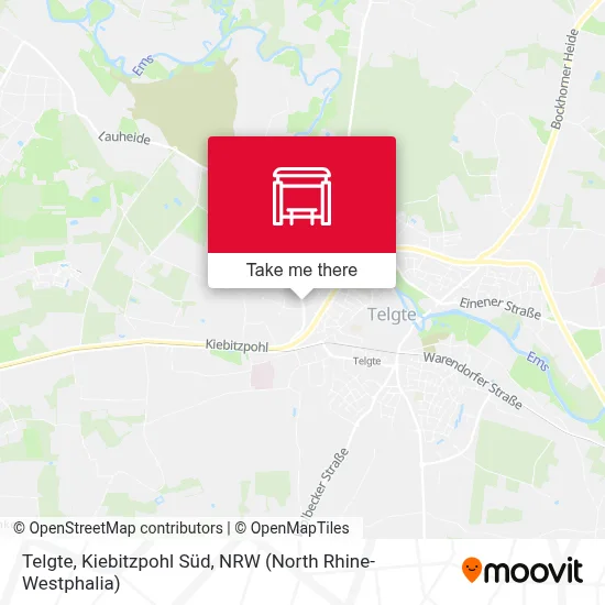 Telgte, Kiebitzpohl Süd map