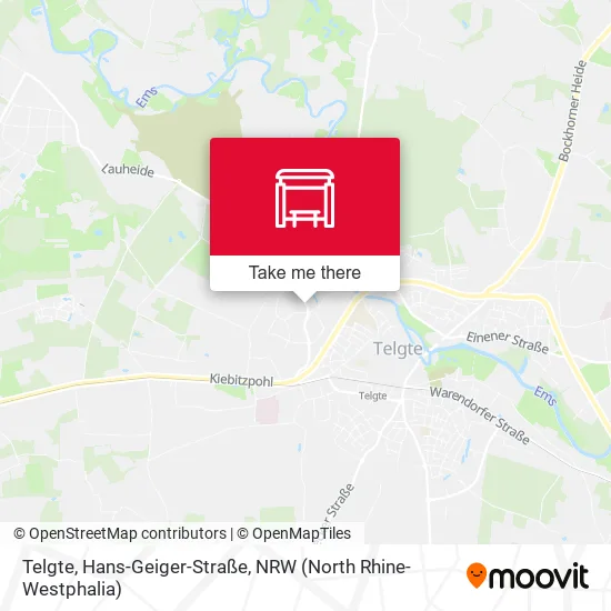 Карта Telgte, Hans-Geiger-Straße
