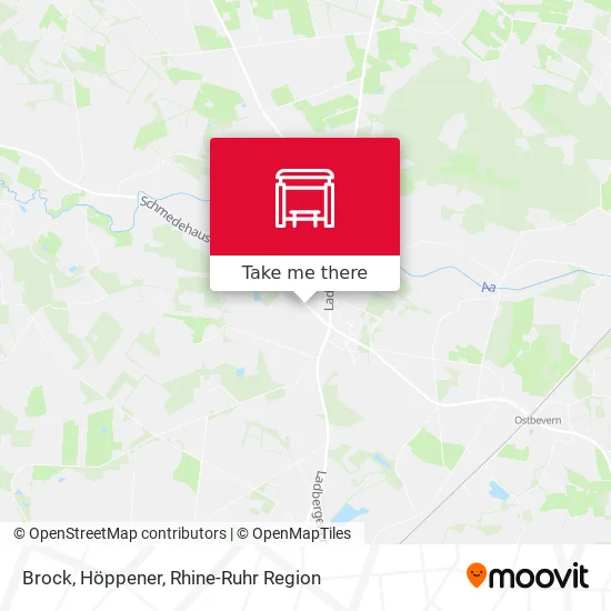 Карта Brock, Höppener