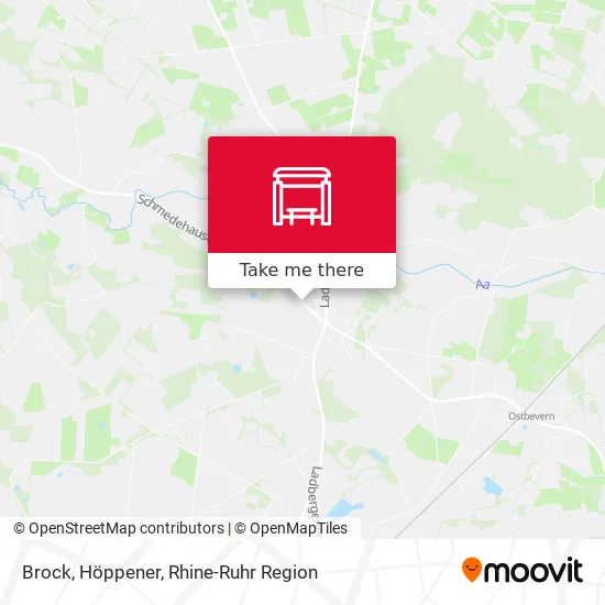 Карта Brock, Höppener