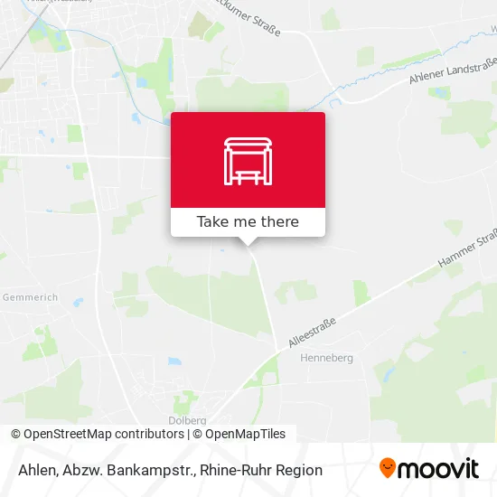 Карта Ahlen, Abzw. Bankampstr.
