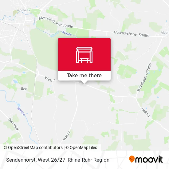 Карта Sendenhorst, West 26/27
