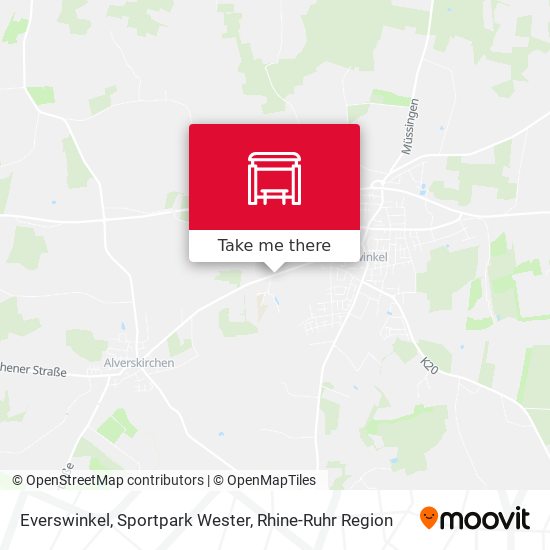 Everswinkel, Sportpark Wester map
