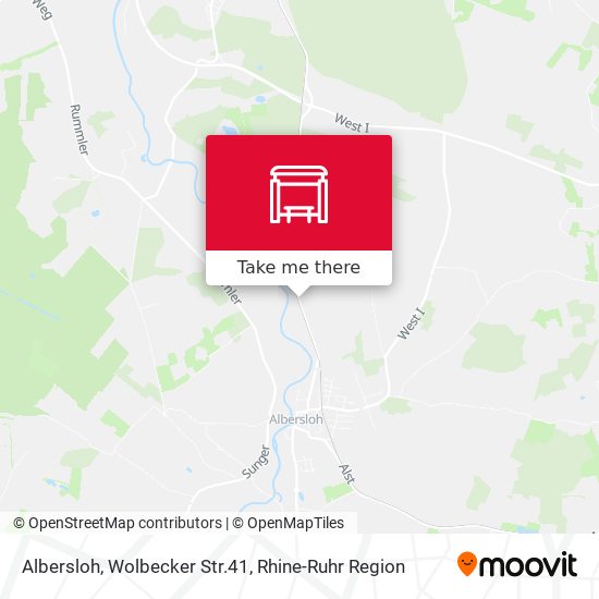 Albersloh, Wolbecker Str.41 map