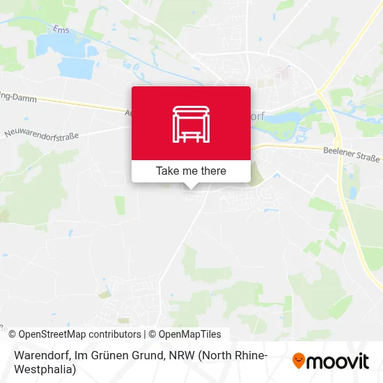 Warendorf, Im Grünen Grund map