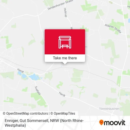 Enniger, Gut Sommersell map