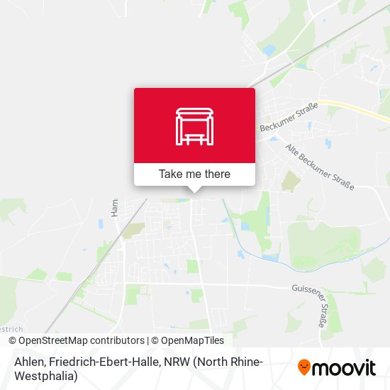 Ahlen, Friedrich-Ebert-Halle map
