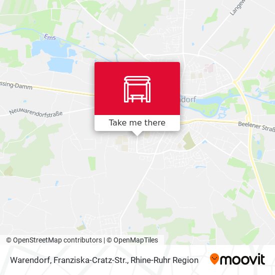 Warendorf, Franziska-Cratz-Str. map