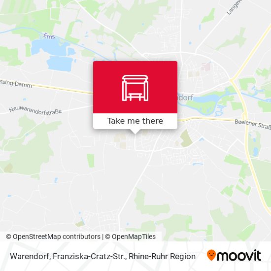 Warendorf, Franziska-Cratz-Str. map