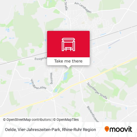 Oelde, Vier-Jahreszeiten-Park map
