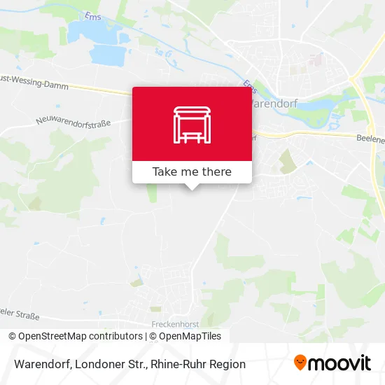 Карта Warendorf, Londoner Str.