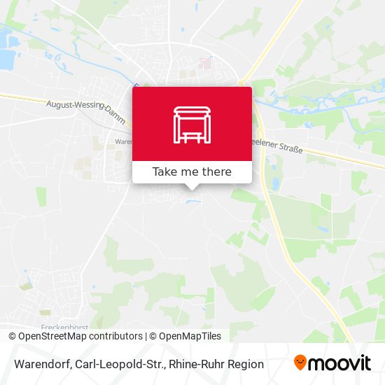 Warendorf, Carl-Leopold-Str. map