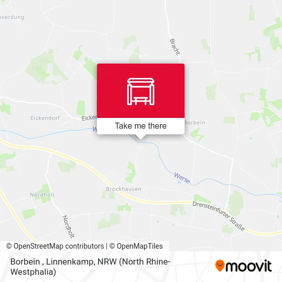 Borbein , Linnenkamp map