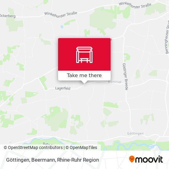 Göttingen, Beermann map