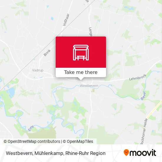 Карта Westbevern, Mühlenkamp