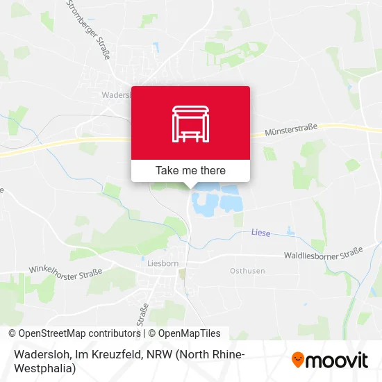 Wadersloh, Im Kreuzfeld map