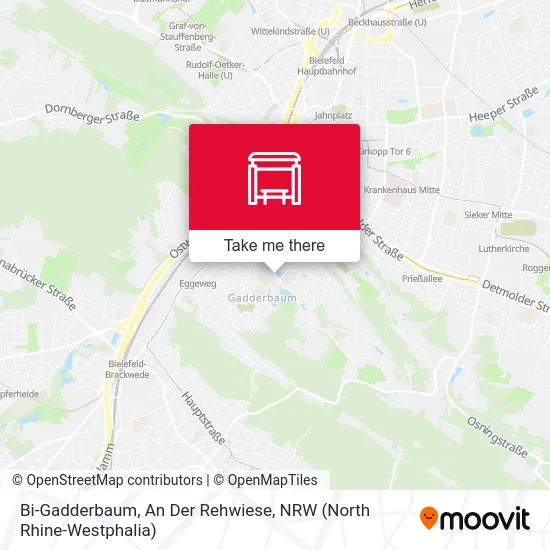 Bi-Gadderbaum, An Der Rehwiese map