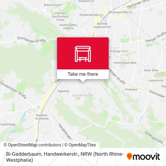 Bi-Gadderbaum, Handwerkerstr. map