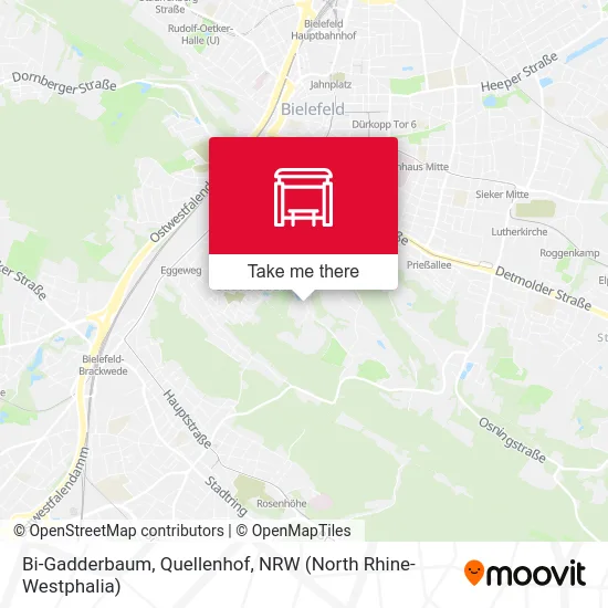 Bi-Gadderbaum, Quellenhof map