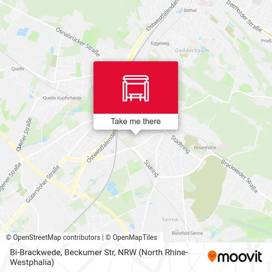 Bi-Brackwede, Beckumer Str map