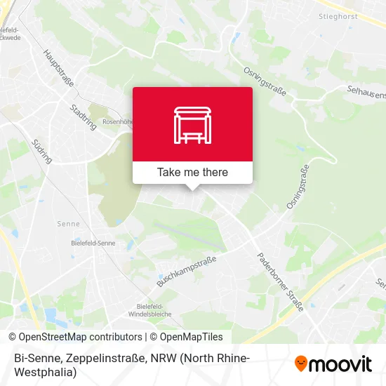 Bi-Senne, Zeppelinstraße map